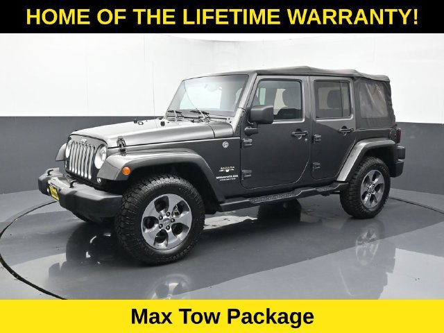 Used 2017 Jeep Wrangler Unlimited Sahara w/ Max Tow Package AWD/4WD image 10