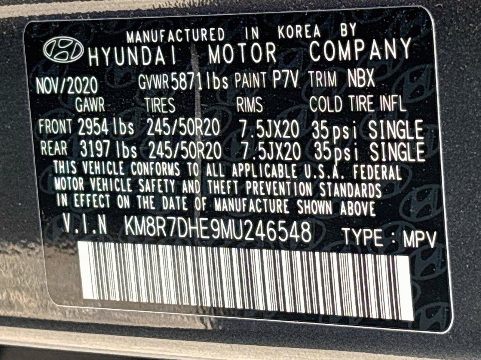 Used 2021 Hyundai Palisade Calligraphy AWD/4WD image 24