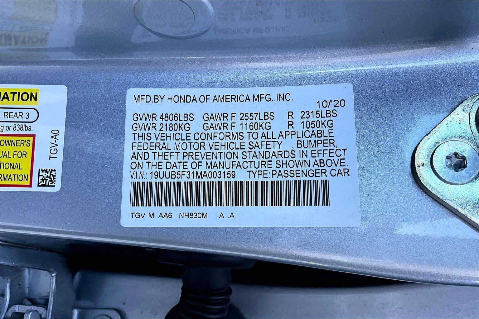 Used 2021 Acura TLX FWD image 29