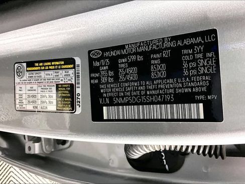 Used 2025 Hyundai Santa Fe Calligraphy AWD/4WD image 17