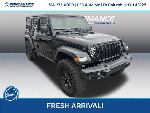 Used 2020 Jeep Wrangler Unlimited Willys image 1