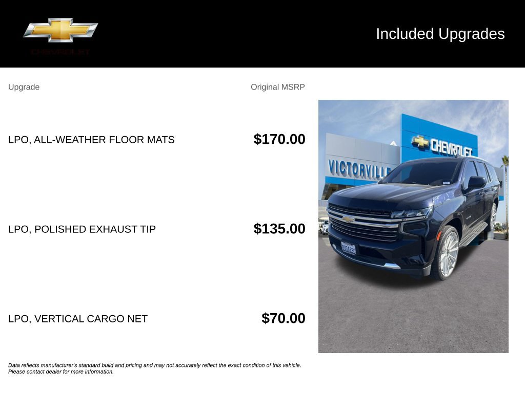 Used 2021 Chevrolet Tahoe LT RWD image 2