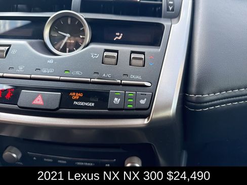 Used 2021 Lexus NX 300 AWD w/ Accessory Package image 30