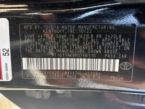 Used 2023 Toyota Camry SE FWD image 5