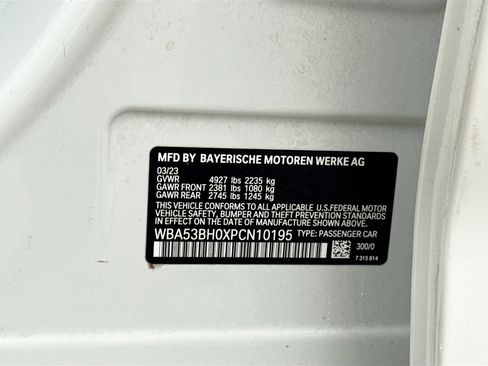 Used 2023 BMW 530i w/ Premium Package RWD image 44