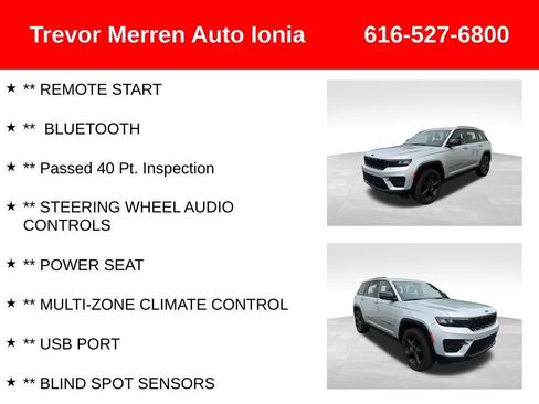 Used 2024 Jeep Grand Cherokee Altitude AWD/4WD image 14