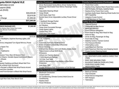 Used 2024 Toyota RAV4 XLE w/ Convenience Package image 23