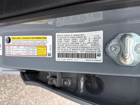 Certified 2023 Honda Civic Sport image 36