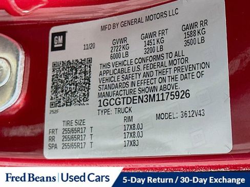 Used 2021 Chevrolet Colorado Z71 AWD/4WD image 37