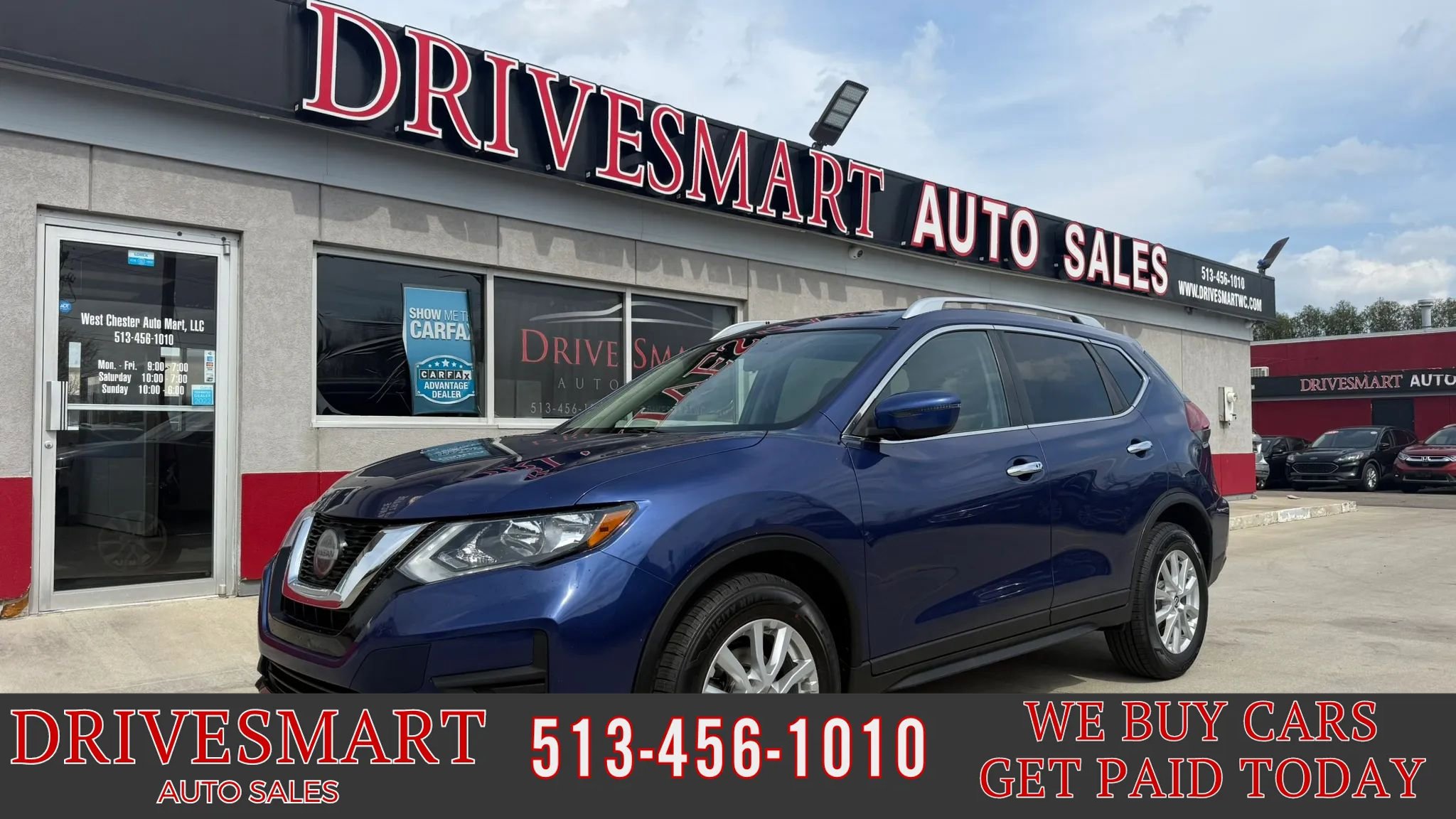 Used 2018 Nissan Rogue SV FWD image 1