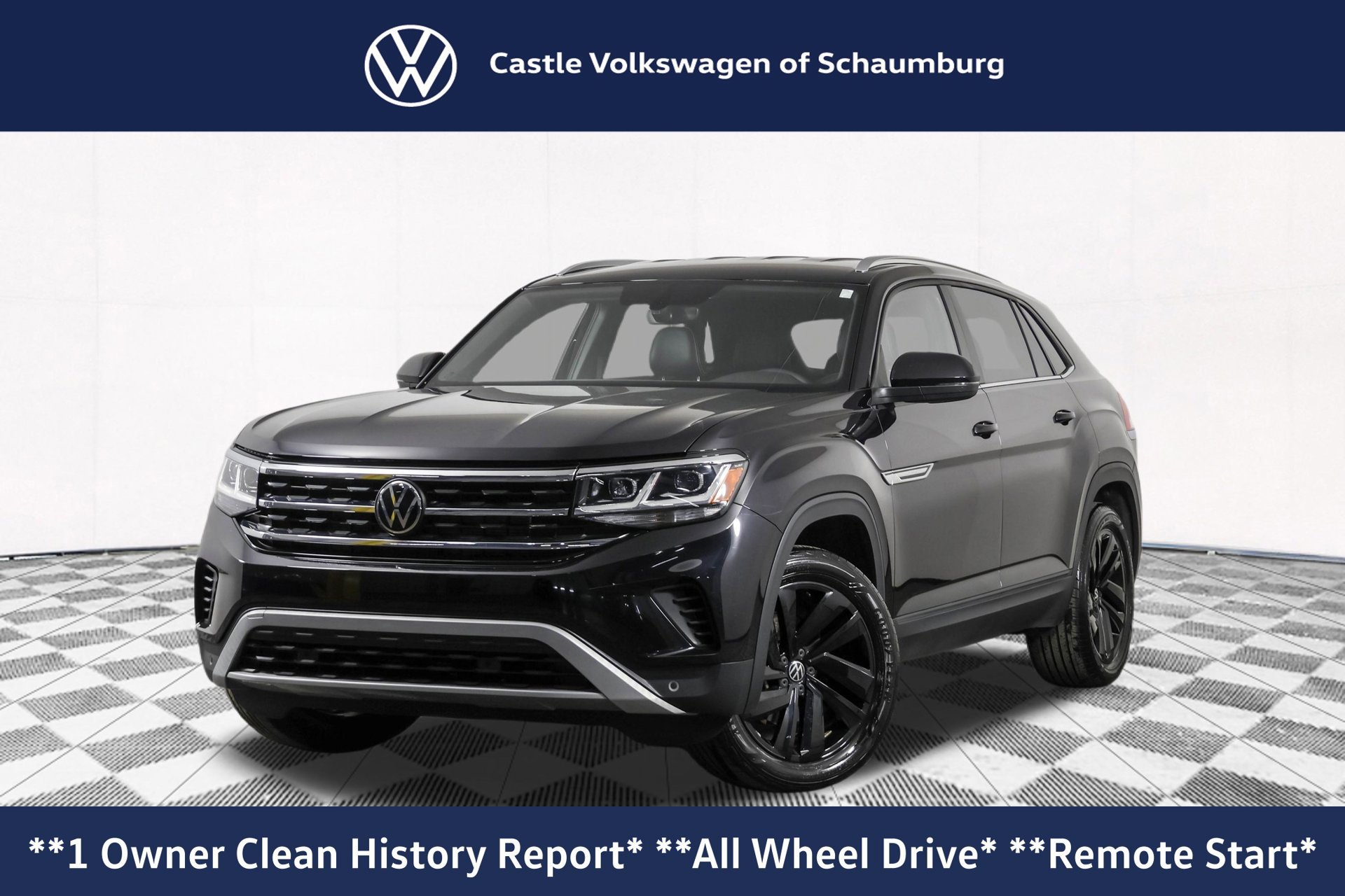 Used 2023 Volkswagen Atlas Cross Sport SE w/ Black Wheel Package AWD/4WD image 1