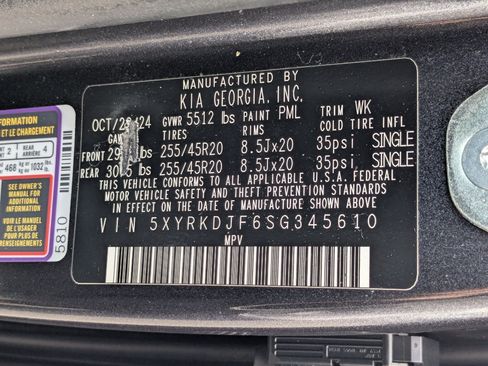 Certified 2025 Kia Sorento SX AWD/4WD image 34