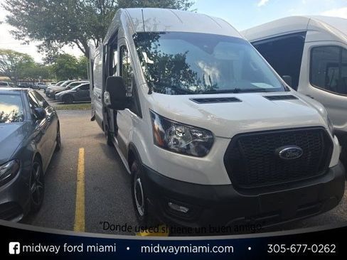Certified 2024 Ford Transit 250 148 High Roof Extended w/ Load Area Protection Package RWD image 1