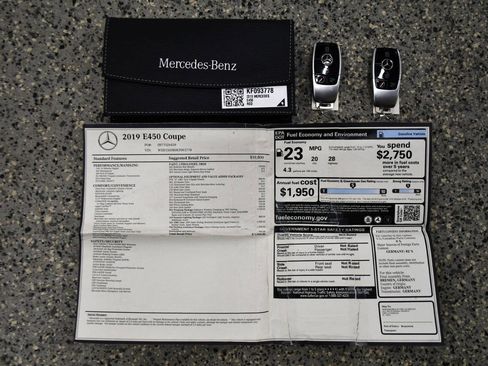 Used 2019 Mercedes-Benz E 450 E 450 2dr Coupe image 33