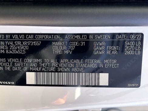 Used 2024 Volvo XC60 B5 Plus w/ Protection Package Premier AWD/4WD image 33
