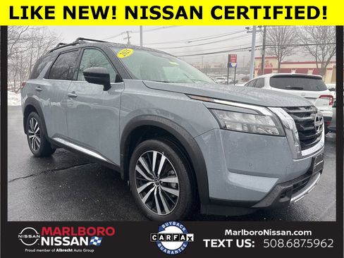 Certified 2025 Nissan Pathfinder Platinum w/ Cargo Package image 1
