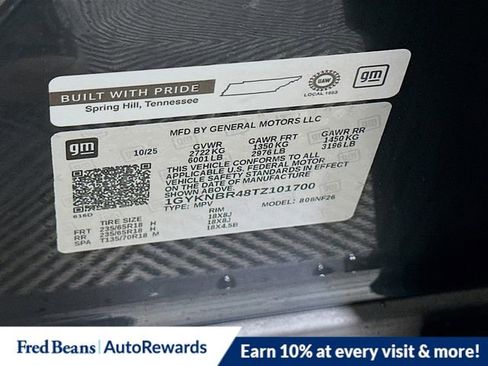 New 2026 Cadillac XT5 Luxury image 20