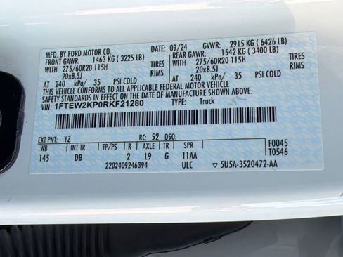Used 2024 Ford F150 STX w/ STX Black Appearance Package RWD image 19