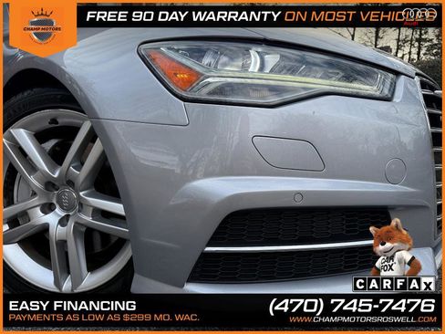 Used 2016 Audi A6 3.0T Premium Plus w/ S Line Sport Package image 7