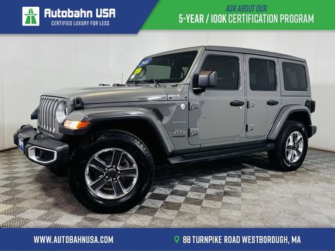 Used 2021 Jeep Wrangler Unlimited Sahara image 1