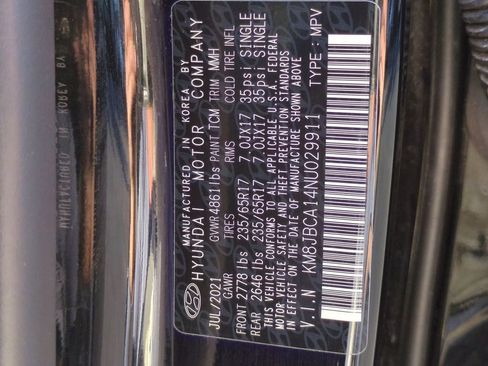 Used 2022 Hyundai Tucson Blue image 31