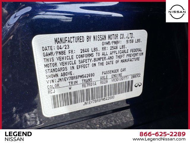 Used 2023 INFINITI Q50 Luxe w/ Cargo Package AWD/4WD image 36