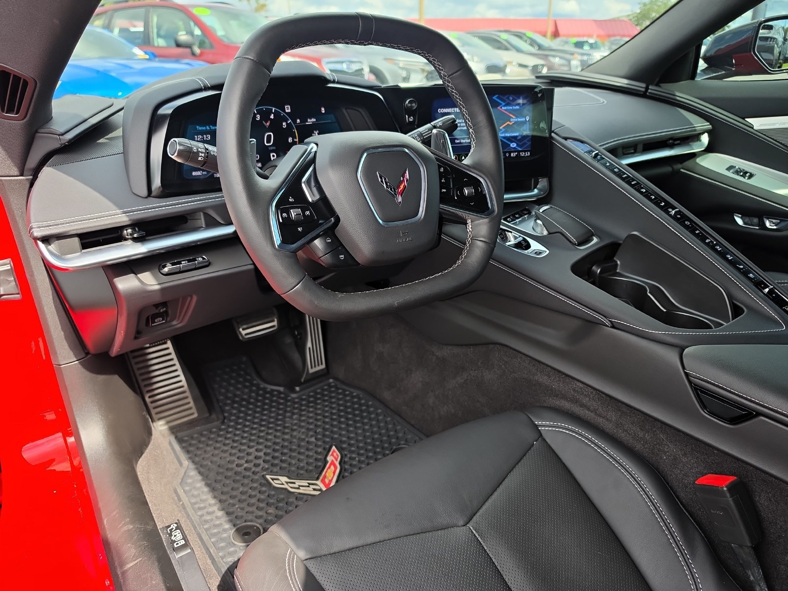 Used 2023 Chevrolet Corvette Stingray Preferred Cpe w/ Engine Appearance Package RWD image 9