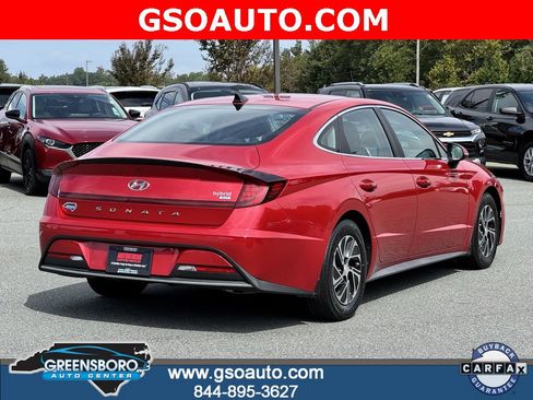 Used 2021 Hyundai Sonata Blue image 7