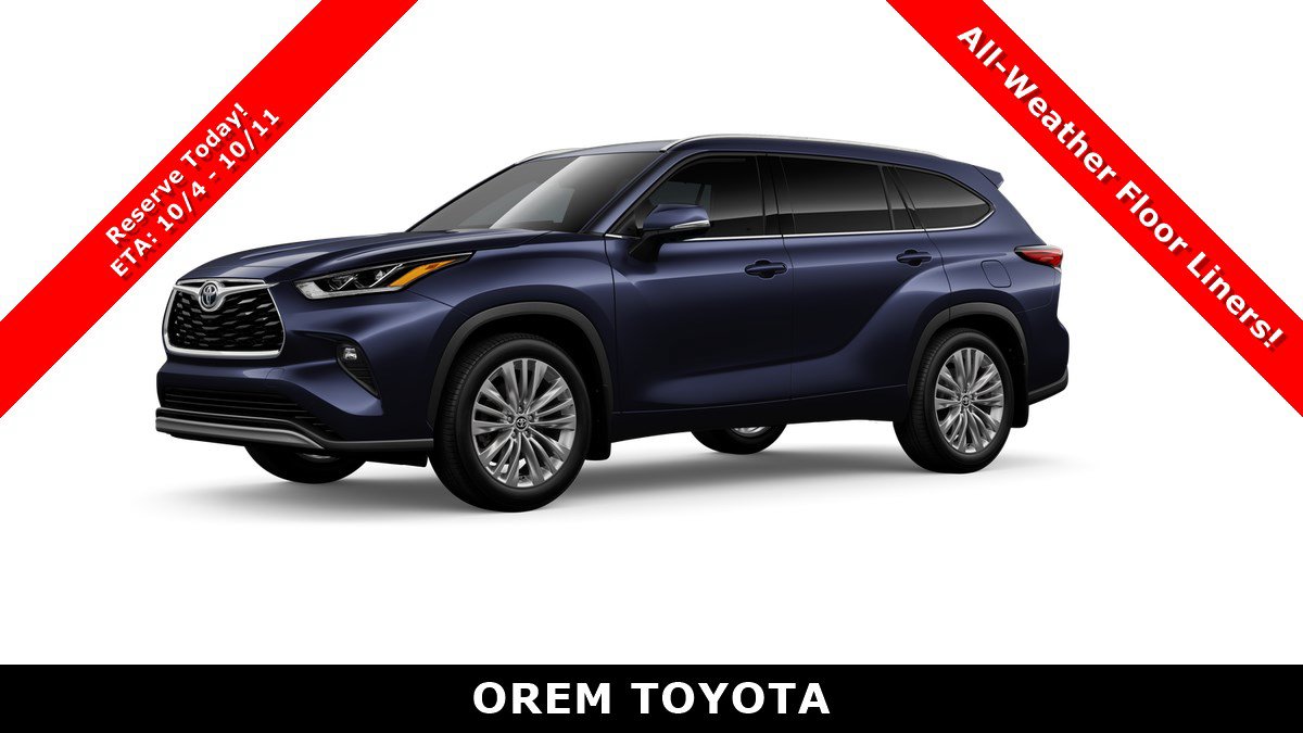 New 2026 Toyota Highlander Platinum AWD/4WD image 2