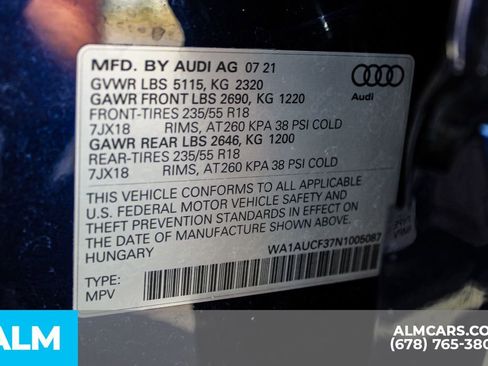 Used 2022 Audi Q3 2.0T Premium w/ Convenience Package image 42