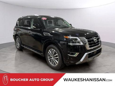 Certified 2024 Nissan Armada SL w/ Captain's Chairs Package AWD/4WD image 1