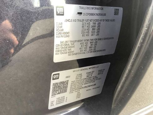 Used 2022 Chevrolet Silverado 1500 Custom image 21