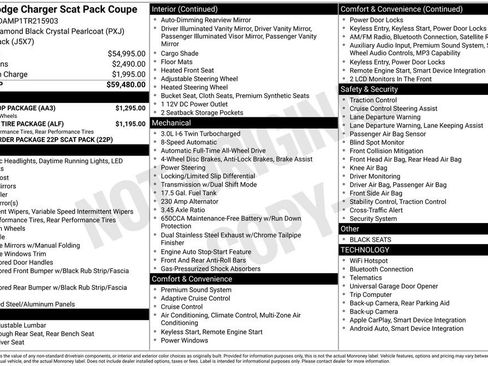 New 2026 Dodge Charger Scat Pack w/ Blacktop Package image 28