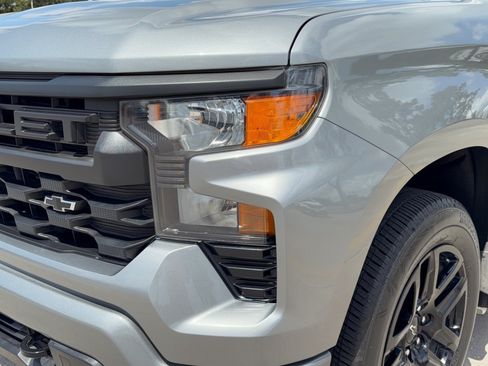 Used 2024 Chevrolet Silverado 1500 Custom w/ LPO, Dark Essentials Package RWD image 12