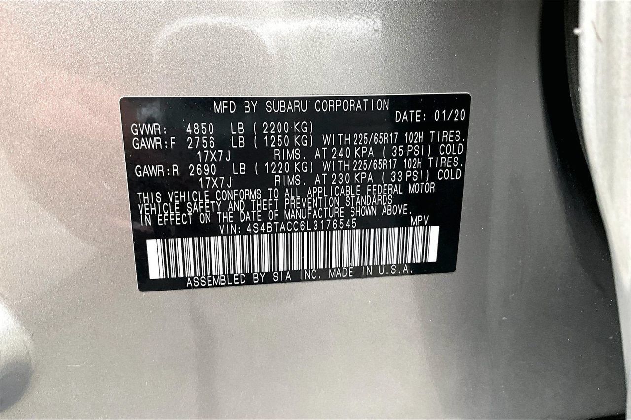 Used 2020 Subaru Outback Premium AWD/4WD image 16