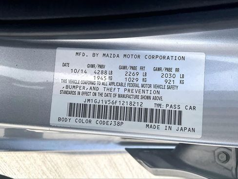 Used 2015 MAZDA MAZDA6 Touring FWD image 32