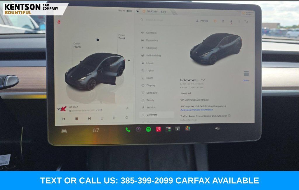 Used 2024 Tesla Model Y Long Range AWD/4WD image 5