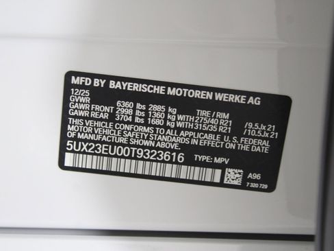 New 2026 BMW X5 xDrive40i w/ M Sport Package image 20