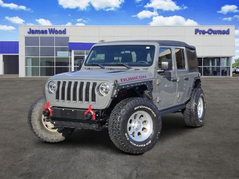 Used 2021 Jeep Wrangler Unlimited Rubicon w/ LED Lighting Group image 1
