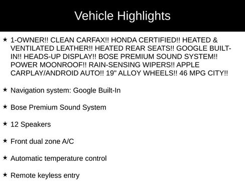 Used 2023 Honda Accord Touring image 33