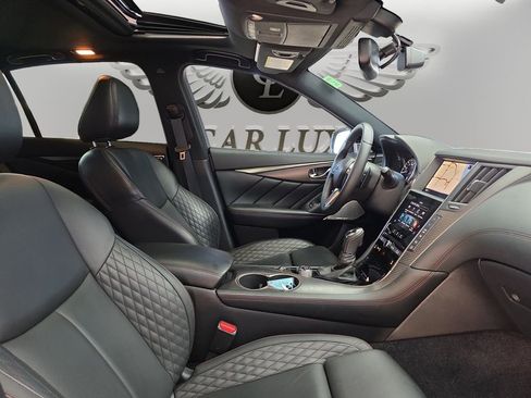 Used 2022 INFINITI Q50 Red Sport 400 w/ Carbon Fiber Package image 14