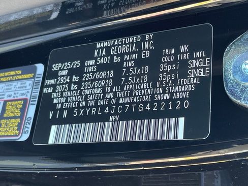 New 2026 Kia Sorento S w/ S Panoramic Sunroof Package FWD image 34