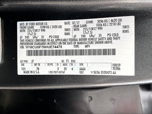 Used 2017 Ford Escape S image 29