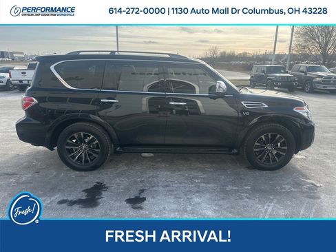 Used 2019 Nissan Armada Platinum w/ Captain's Chairs Package image 3