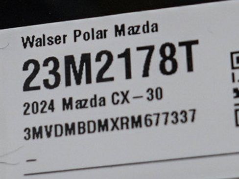 Used 2024 MAZDA CX-30 AWD 2.5 S w/ Premium Package image 32
