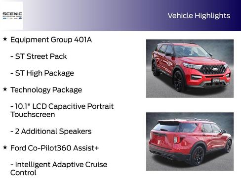 Used 2022 Ford Explorer ST w/ Equipment Group 401A AWD/4WD image 5