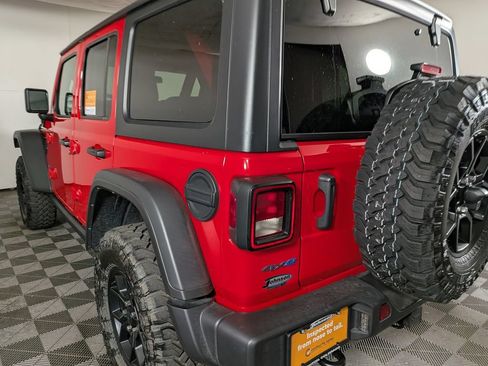 Certified 2025 Jeep Wrangler Unlimited Sport S 4xe AWD/4WD image 14