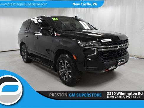 Certified 2021 Chevrolet Tahoe Z71 w/ Luxury Package image 1