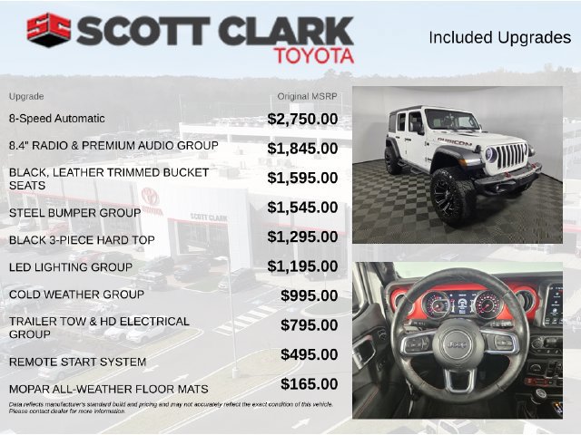 Used 2020 Jeep Wrangler Unlimited Rubicon AWD/4WD image 8