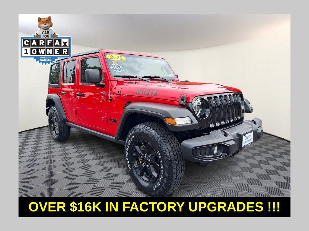 Used 2022 Jeep Wrangler Unlimited Sport AWD/4WD image 1